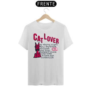 Camiseta Unissex Cat Lover