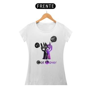 Nome do produto Camiseta Baby Long Cat Lover