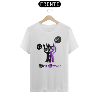 Nome do produto Camiseta Unissex Cat Lover