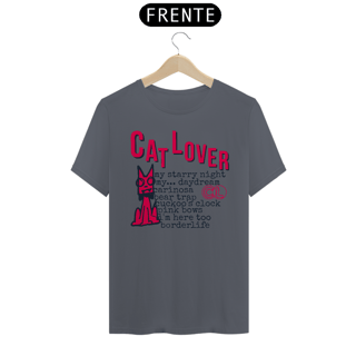 Nome do produto Camiseta Unissex Cat Lover