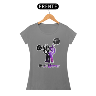 Nome do produto Camiseta Baby Long Cat Lover