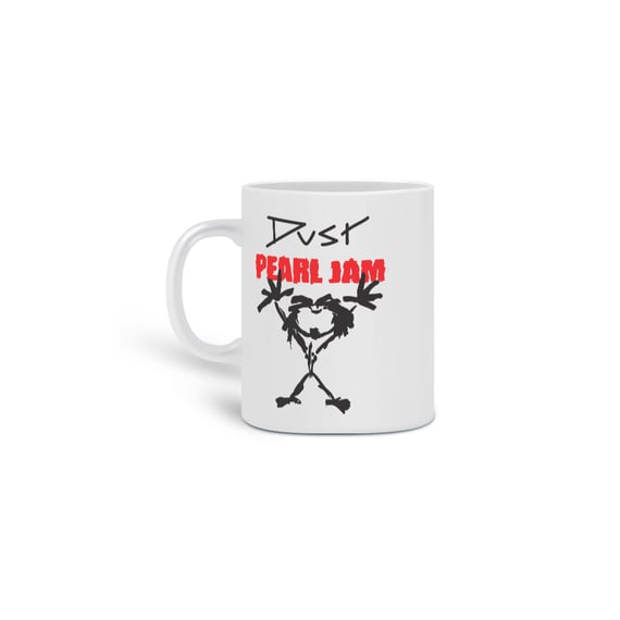 Caneca Dust Pearl Jam Cover