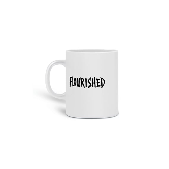 Caneca Flourished