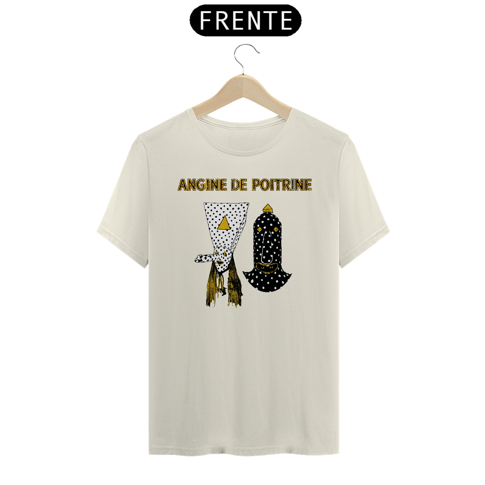 Camiseta Angine de Poitrine Marfim