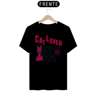 Nome do produto Camiseta Unissex Cat Lover