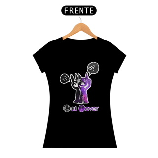 Camiseta Baby Long Cat Lover
