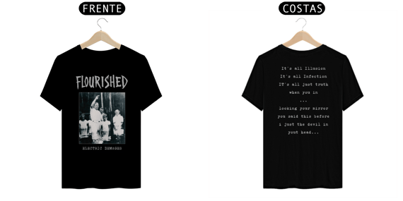 Camiseta Flourished Electric Demage