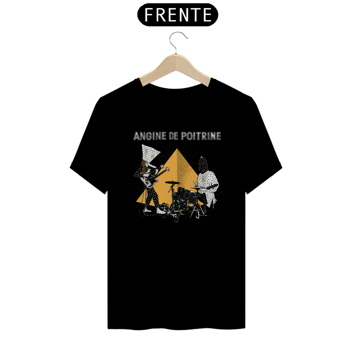 Nome do produto: Camiseta Angine de Poitrine