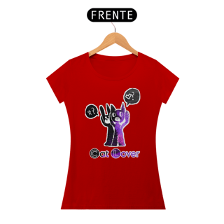 Nome do produto Camiseta Baby Long Cat Lover