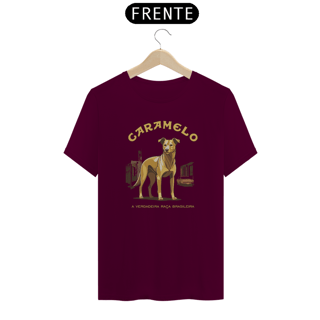 Nome do produto Camiseta Caramelo - A verdadeira Raça Brasileira