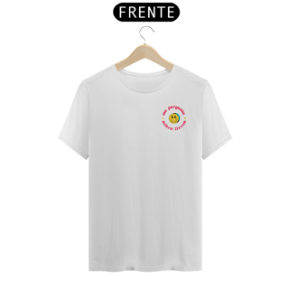 Camiseta Unissex - Me pergunte sobre livros (rosa)