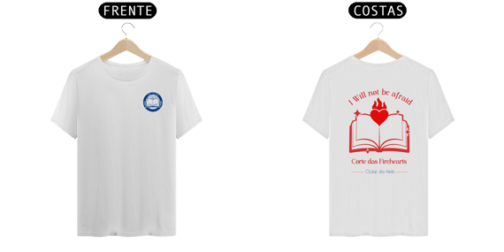 Camiseta Unissex - Frente e Verso - Firehearts Clube da Helô