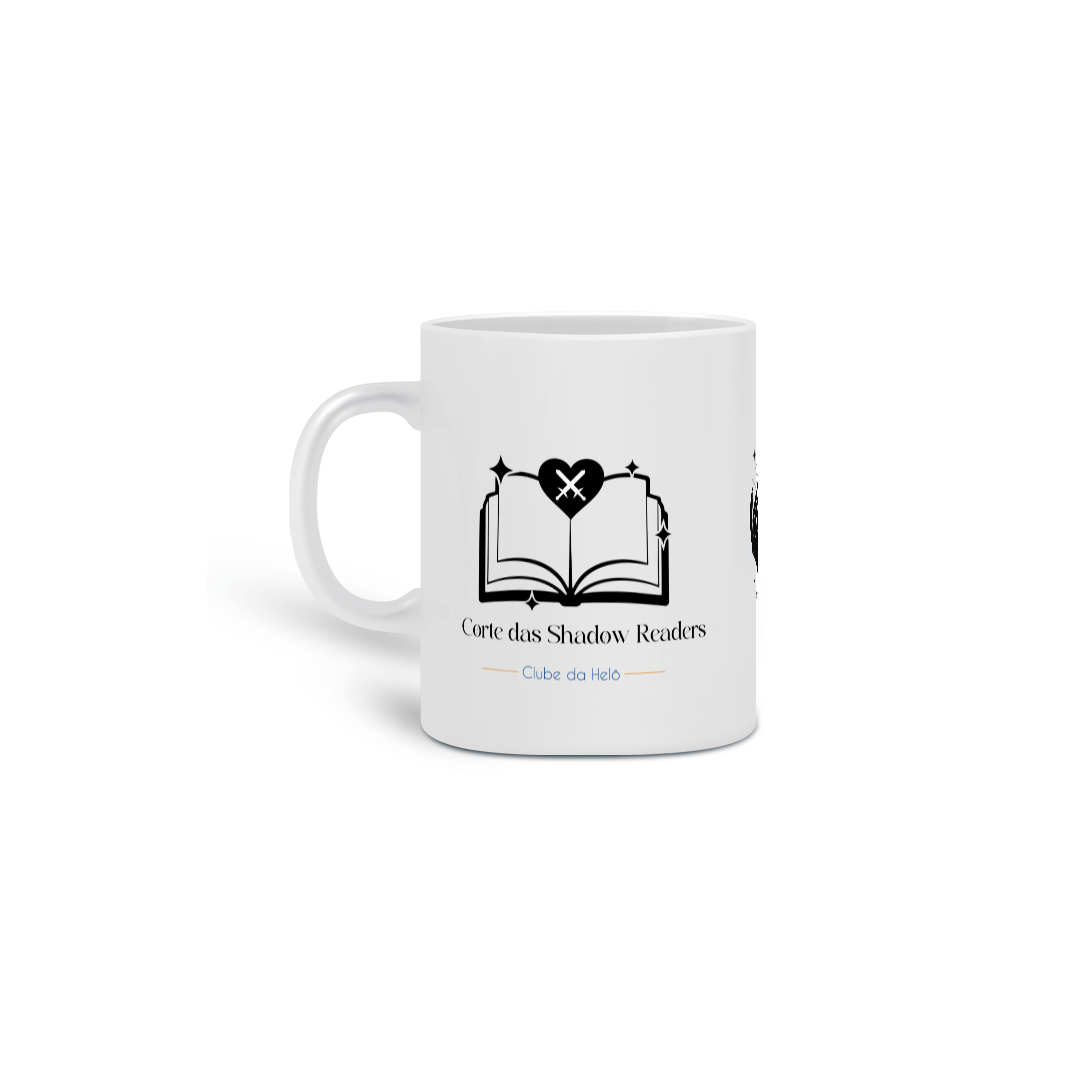 Nome do produto: Caneca Corte das Shadow Readers - Clube da Helo