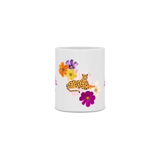 Nome do produto Caneca - Freadom Tigre e Flores
