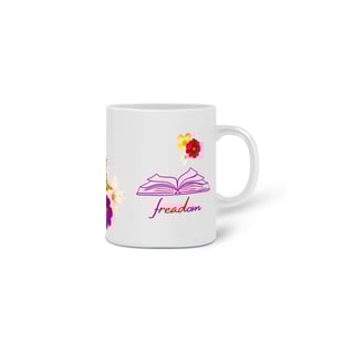 Nome do produto Caneca - Freadom Tigre e Flores