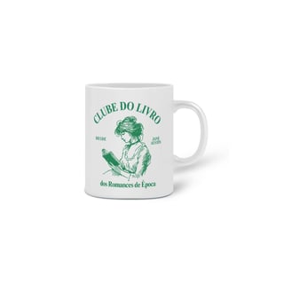 Nome do produto Caneca - Clube do Livro de Romances de Época