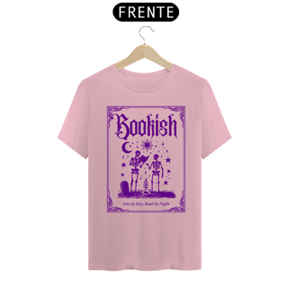 Nome do produto Camiseta Unissex - Bookish, Live by day, read by night