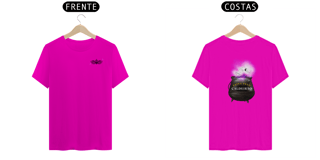 Nome do produto Camiseta Unissex - Feita pelo Caldeirão (cores claras)
