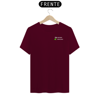 Nome do produto T-Shirt - Dotado x Dedicado