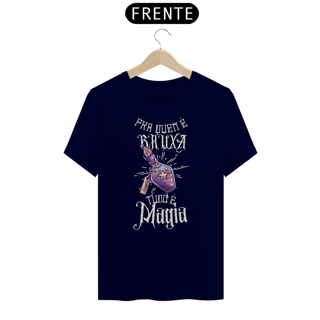 Nome do produto Camiseta - Bruxa Mágica - Letras claras