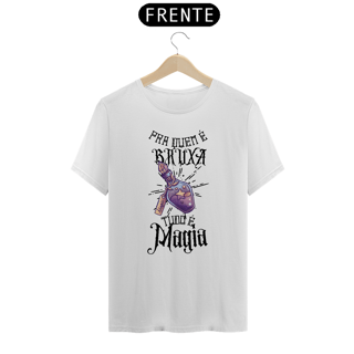 Nome do produto Camiseta - Bruxa Mágica - Letras escuras