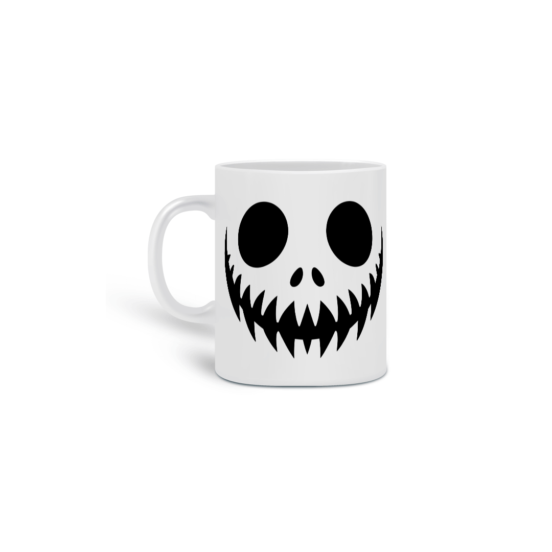 Nome do produto: Caneca Jack Sorriso Macabro