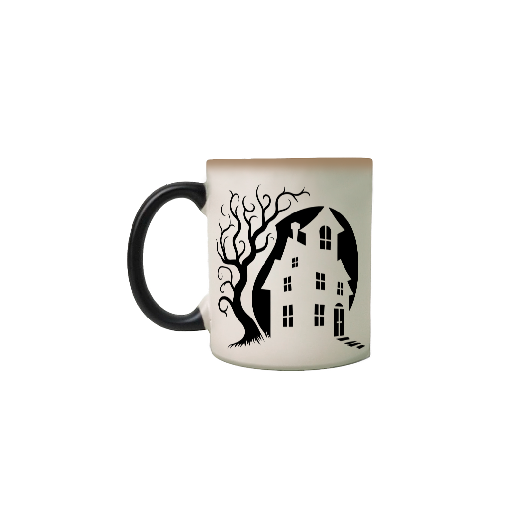 Nome do produto: Caneca Magica Casa Assombrada