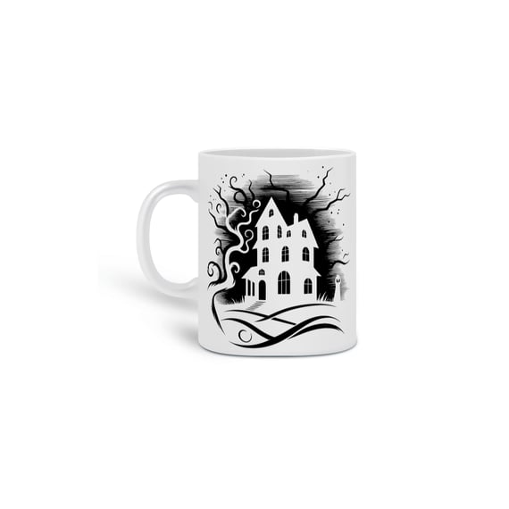 Caneca Casa Assombrada #2