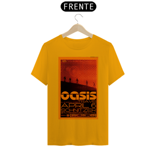 Nome do produto Camiseta Oasis show de 2000 no Schnitzer Auditorium; Portland USA - ANTES DE COMPRAR VEJA TABELA DE MEDIDAS ABAIXO DO BOTÃO COMPRAR, POIS TROCA POR ERRO DE TAMANHO É DE RESPONSABILIDADE SUA E GERA CUSTO PRA VOCÊ