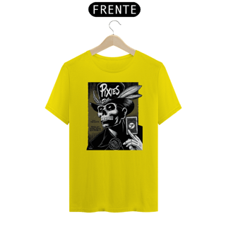 Nome do produto Camiseta Pixies Show em New Orleans 2017 - ANTES DE COMPRAR VEJA TABELA DE MEDIDAS ABAIXO DO BOTÃO COMPRAR, POIS TROCA POR ERRO DE TAMANHO É DE RESPONSABILIDADE SUA E GERA CUSTO PRA VOCÊ