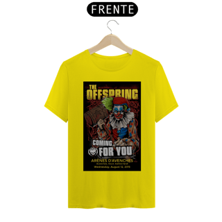 Nome do produto Camiseta Offspring show na Suiça em 2018 - ANTES DE COMPRAR VEJA TABELA DE MEDIDAS ABAIXO DO BOTÃO COMPRAR, POIS TROCA POR ERRO DE TAMANHO É DE RESPONSABILIDADE SUA E GERA CUSTO PRA VOCÊ