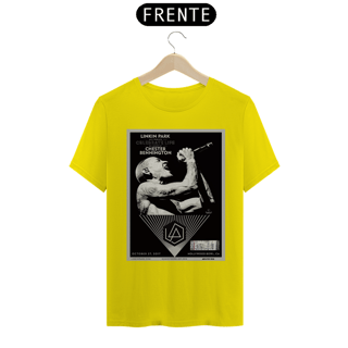Nome do produto Camiseta Linkin Park Show de2017 pela vida em homenagem ao Chester com seu ingresso original - ANTES DE COMPRAR VEJA TABELA DE MEDIDAS ABAIXO DO BOTÃO COMPRAR, POIS TROCA POR ERRO DE TAMANHO É DE RESPONSABILIDADE SUA E GERA CUSTO PRA VOCÊ