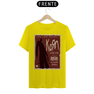 Nome do produto Camiseta Korn show de 2015 em Denver Colorado - ANTES DE COMPRAR VEJA TABELA DE MEDIDAS ABAIXO DO BOTÃO COMPRAR, POIS TROCA POR ERRO DE TAMANHO É DE RESPONSABILIDADE SUA E GERA CUSTO PRA VOCÊ