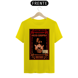 Nome do produto Camiseta Alice Cooper show de 1975 em Nashville com o ingresso original - ANTES DE COMPRAR VEJA TABELA DE MEDIDAS ABAIXO DO BOTÃO COMPRAR, POIS TROCA POR ERRO DE TAMANHO É DE RESPONSABILIDADE SUA E GERA CUSTO PRA VOCÊ