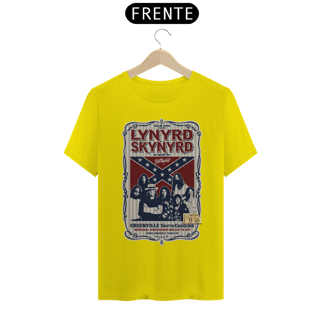 Nome do produto Camiseta Lynyrd Skynyrd Show na Carolina do Sul em 1977 com seu ingresso original - ANTES DE COMPRAR VEJA TABELA DE MEDIDAS ABAIXO DO BOTÃO COMPRAR, POIS TROCA POR ERRO DE TAMANHO É DE RESPONSABILIDADE SUA E GERA CUSTO PRA VOCÊ