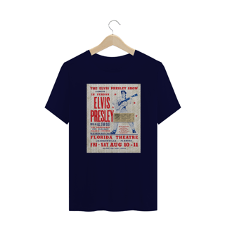 Nome do produto Camiseta Elvis Presley - Jacksonville 1956 - ANTES DE COMPRAR VEJA TABELA DE MEDIDAS ABAIXO DO BOTÃO COMPRAR, POIS TROCA POR ERRO DE TAMANHO É DE RESPONSABILIDADE SUA E GERA CUSTO PRA VOCÊ