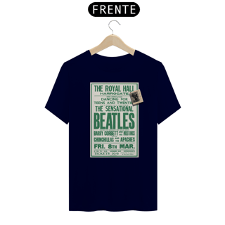 Nome do produto Camiseta The Beatles Show no The Royal Hall em 1963 Inglaterra 1963 - ANTES DE COMPRAR VEJA TABELA DE MEDIDAS ABAIXO DO BOTÃO COMPRAR, POIS TROCA POR ERRO DE TAMANHO É DE RESPONSABILIDADE SUA E GERA CUSTO PRA VOCÊ