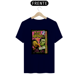 Nome do produto Camiseta Sex Pistols American Tour Dallas 1978 com seu ingresso original - ANTES DE COMPRAR VEJA TABELA DE MEDIDAS ABAIXO DO BOTÃO COMPRAR, POIS TROCA POR ERRO DE TAMANHO É DE RESPONSABILIDADE SUA E GERA CUSTO PRA VOCÊ