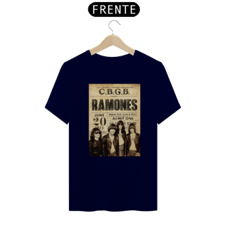 Nome do produto Camiseta Ramones Show em NY de 1975 - ANTES DE COMPRAR VEJA TABELA DE MEDIDAS ABAIXO DO BOTÃO COMPRAR, POIS TROCA POR ERRO DE TAMANHO É DE RESPONSABILIDADE SUA E GERA CUSTO PRA VOCÊ