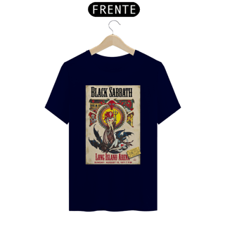 Nome do produto Camiseta Black Sabbath Show NY 1971 com ingresso original - ANTES DE COMPRAR VEJA TABELA DE MEDIDAS ABAIXO DO BOTÃO COMPRAR, POIS TROCA POR ERRO DE TAMANHO É DE RESPONSABILIDADE SUA E GERA CUSTO PRA VOCÊ