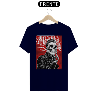 Nome do produto Camiseta Queens Of The Stone Age Show em Sacramento de 2018 - ANTES DE COMPRAR VEJA TABELA DE MEDIDAS ABAIXO DO BOTÃO COMPRAR, POIS TROCA POR ERRO DE TAMANHO É DE RESPONSABILIDADE SUA E GERA CUSTO PRA VOCÊ