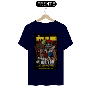 Nome do produto Camiseta Offspring show na Suiça em 2018 - ANTES DE COMPRAR VEJA TABELA DE MEDIDAS ABAIXO DO BOTÃO COMPRAR, POIS TROCA POR ERRO DE TAMANHO É DE RESPONSABILIDADE SUA E GERA CUSTO PRA VOCÊ