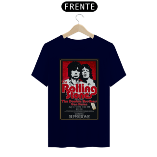 Nome do produto Camiseta Rolling Stones Show de1978 em New Oleans com seu ticket original - ANTES DE COMPRAR VEJA TABELA DE MEDIDAS ABAIXO DO BOTÃO COMPRAR, POIS TROCA POR ERRO DE TAMANHO É DE RESPONSABILIDADE SUA E GERA CUSTO PRA VOCÊ
