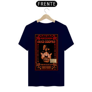 Nome do produto Camiseta Alice Cooper show de 1975 em Nashville com o ingresso original - ANTES DE COMPRAR VEJA TABELA DE MEDIDAS ABAIXO DO BOTÃO COMPRAR, POIS TROCA POR ERRO DE TAMANHO É DE RESPONSABILIDADE SUA E GERA CUSTO PRA VOCÊ