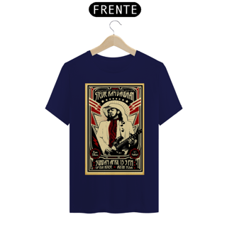 Nome do produto Camiseta Stevie Ray Vaughan de 1984 Show no Texas - ANTES DE COMPRAR VEJA TABELA DE MEDIDAS ABAIXO DO BOTÃO COMPRAR, POIS TROCA POR ERRO DE TAMANHO É DE RESPONSABILIDADE SUA E GERA CUSTO PRA VOCÊ