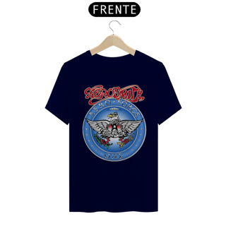 Nome do produto Camiseta Clássica raridade do Aerosmith Aero Force One - ANTES DE COMPRAR VEJA TABELA DE MEDIDAS ABAIXO DO BOTÃO COMPRAR, POIS TROCA POR ERRO DE TAMANHO É DE RESPONSABILIDADE SUA E GERA CUSTO PRA VOCÊ