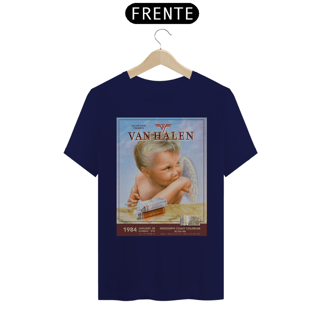 Nome do produto Camiseta Van Halen show de 1984 no Mississippi+ ingresso original  - NOSSAS CAMISETAS SÃO MAIS AJUSTADAS AO CORPO - ANTES DE FINALIZAR, VEJA TABELA DE MEDIDAS ABAIXO DO BOTÃO COMPRAR OU COMPRE UM TAMANHO MAIOR.