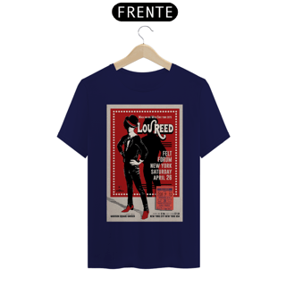 Nome do produto Camiseta Lou Reed de 1975 show em Nova Iorque com ingresso original- NOSSAS CAMISETAS SÃO MAIS AJUSTADAS AO CORPO - ANTES DE FINALIZAR, VEJA TABELA DE MEDIDAS ABAIXO DO BOTÃO COMPRAR OU COMPRE UM TAMANHO MAIOR.