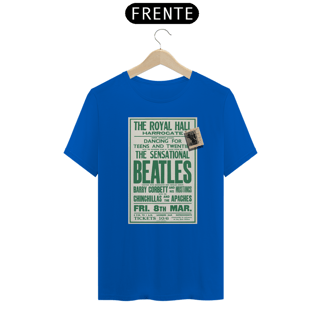 Nome do produto Camiseta The Beatles Show no The Royal Hall em 1963 Inglaterra 1963 - ANTES DE COMPRAR VEJA TABELA DE MEDIDAS ABAIXO DO BOTÃO COMPRAR, POIS TROCA POR ERRO DE TAMANHO É DE RESPONSABILIDADE SUA E GERA CUSTO PRA VOCÊ