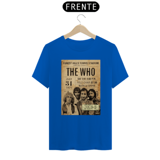 Nome do produto Camiseta The Who 1971 Nova Yorque com o ingresso original - ANTES DE COMPRAR VEJA TABELA DE MEDIDAS ABAIXO DO BOTÃO COMPRAR, POIS TROCA POR ERRO DE TAMANHO É DE RESPONSABILIDADE SUA E GERA CUSTO PRA VOCÊ
